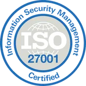 ISO 27001 certification seal